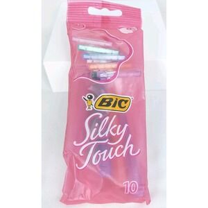 BIC Silky Touch Women's Disposable Razors‎ With 2 Blades 10 Count (Pack of 1)
